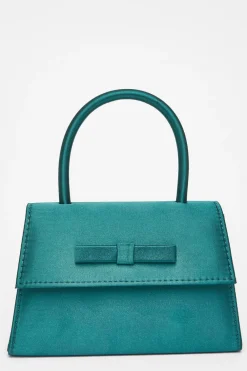 Quiz Wedding Accessories|Bags>Bow Trim Top Handle Bag