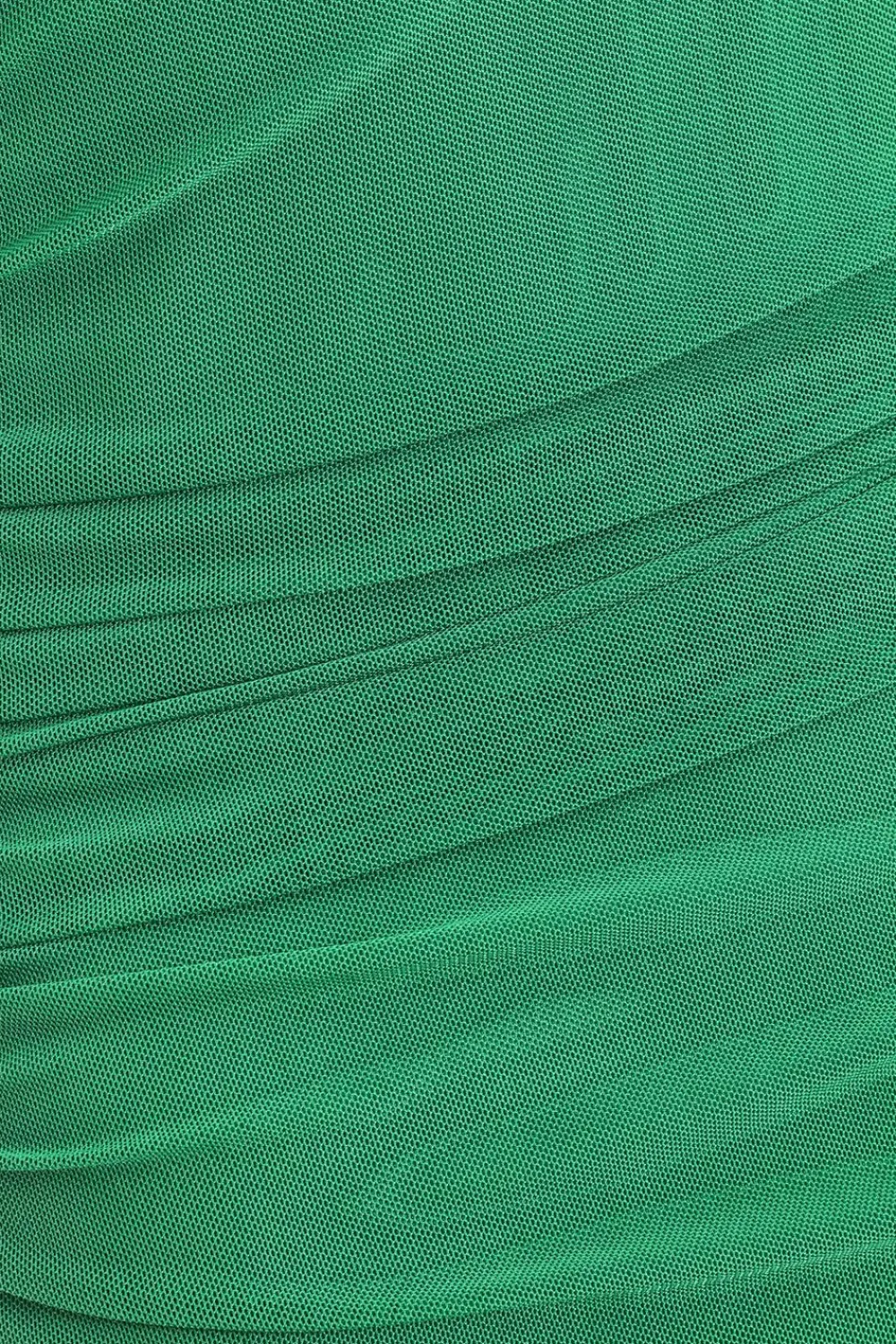 Quiz Evening Dresses|Maxi Dresses>Green Mesh Ruched Bodycon Midaxi Dress