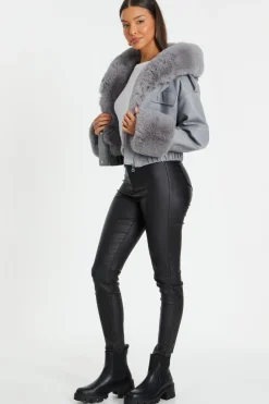 Quiz Jackets & Coats><noscript><img width=