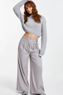 Quiz Knitwear|Jumpers>Knitted Crop Jumper