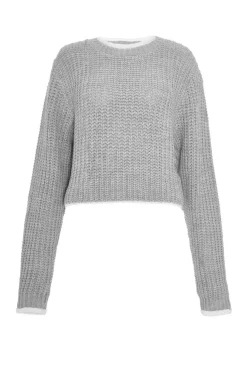 Quiz Knitwear|Jumpers>Knitted Crop Jumper