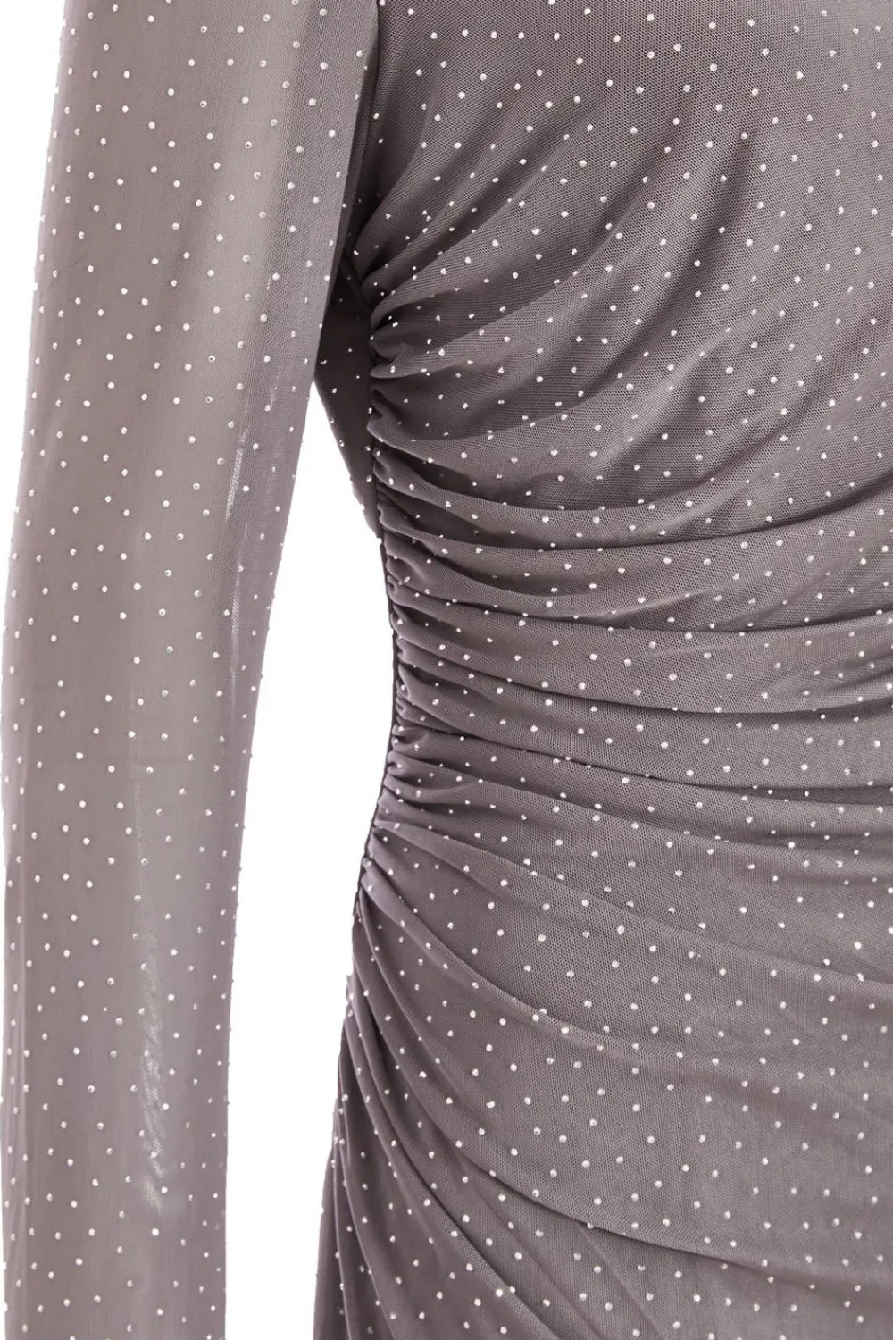 Quiz Prom & Ball|Evening Dresses>Mesh Diamante Maxi Dress