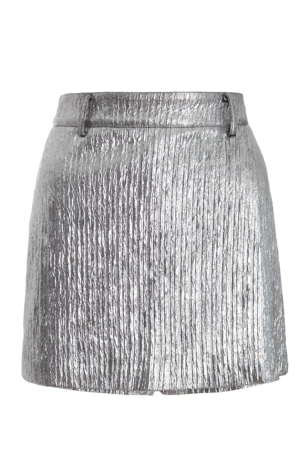 Quiz Shorts|Co-Ords>Metallic Skort