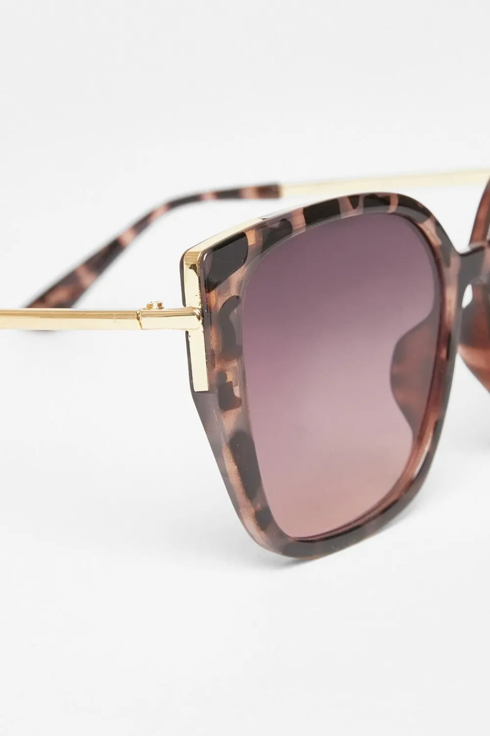 Quiz Holiday Accessories>Tortoiseshell Cat Eye Sunglasses