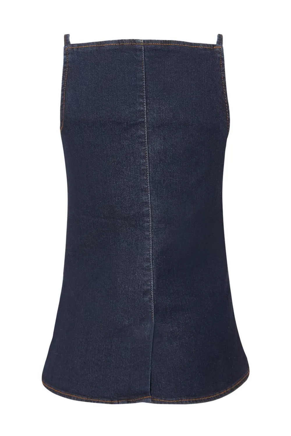 Quiz Waistcoat|Going Out Tops>Indigo Denim Buckle Waistcoat