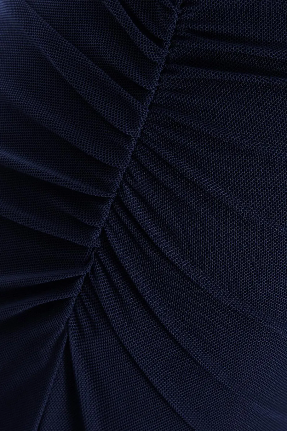 Quiz Evening Dresses|Midi Dresses>Indigo Mesh Ruched Midaxi Dress