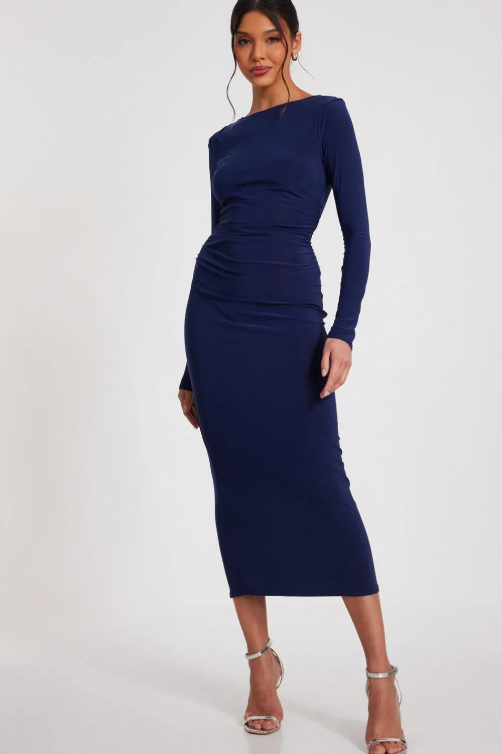 Quiz Workwear|Going Out>Ruched Midaxi Dress