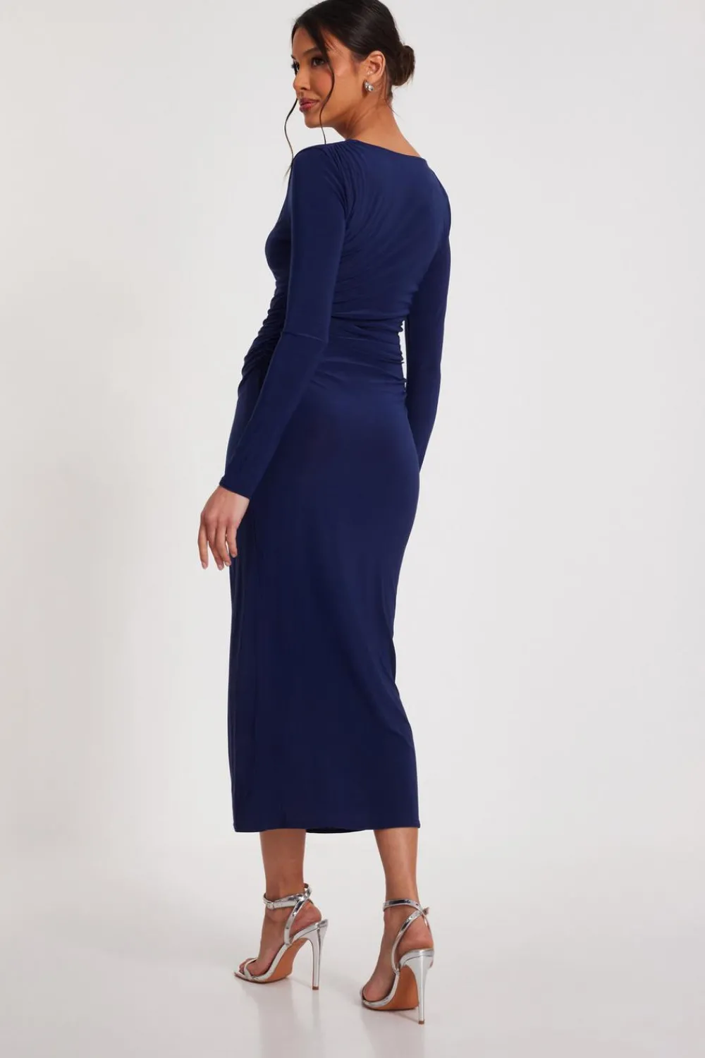 Quiz Workwear|Going Out>Ruched Midaxi Dress