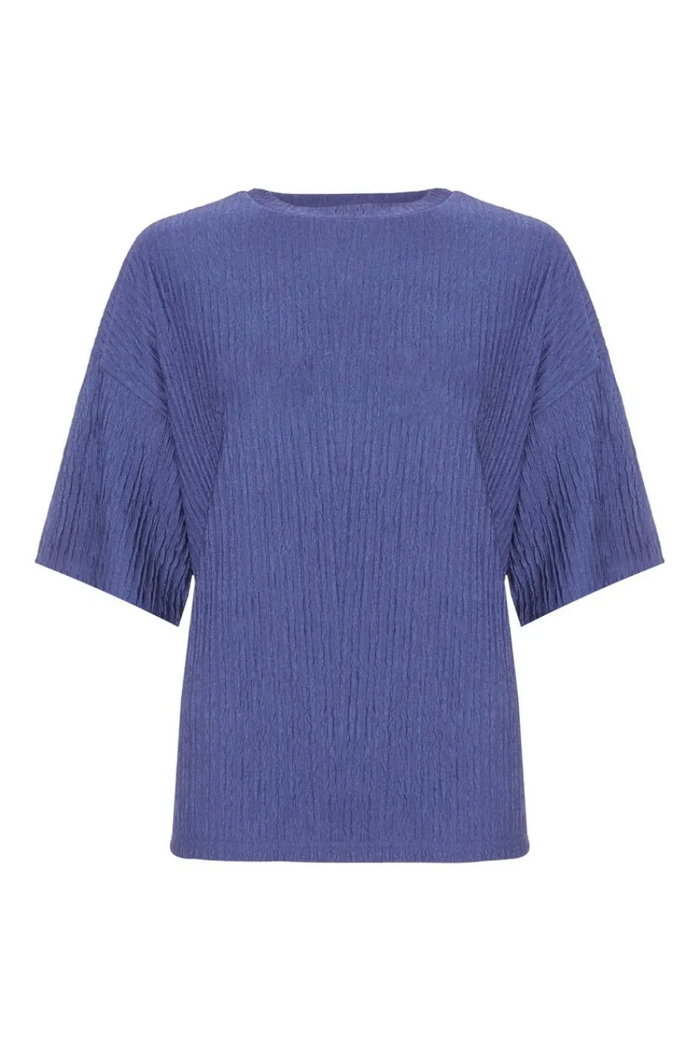 Quiz T-Shirts|Summer Tops>Textured T-Shirt