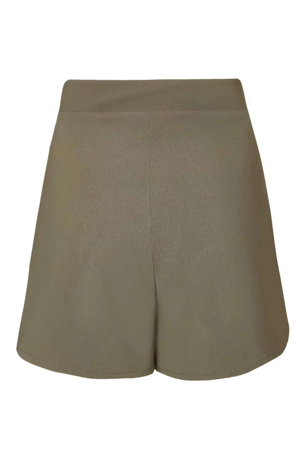 Quiz Workwear|Skirts>Khaki Asymmetric Wrap Skort