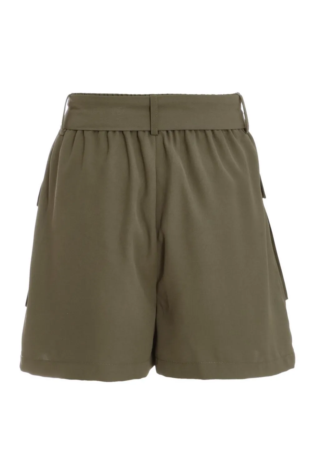 Quiz Casual Clothing>Khaki Belted Cargo Skort