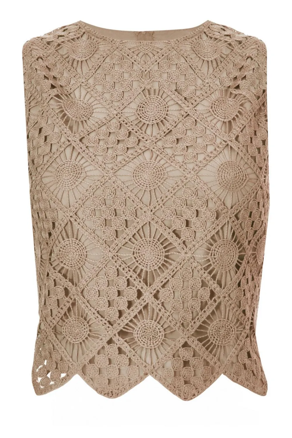 Quiz Summer Tops|Day Tops>Crochet Tank Top