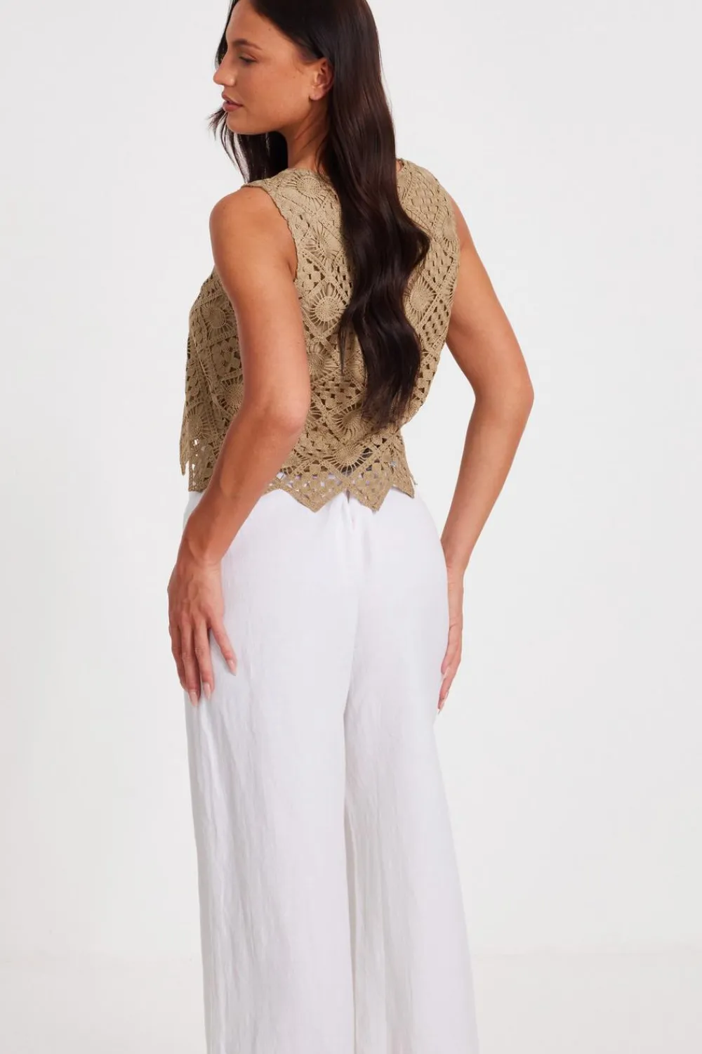 Quiz Waistcoat|Summer Tops>Crochet Waistcoat