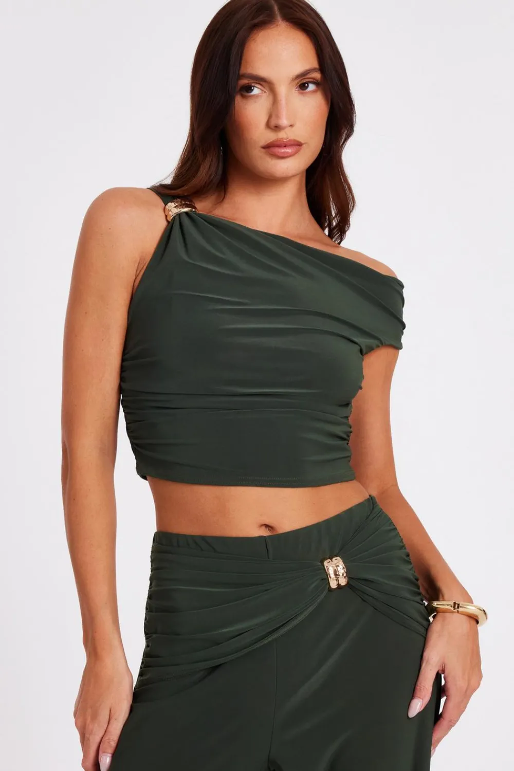 Quiz Going Out Tops|Crop Tops>Drop Sleeve Top