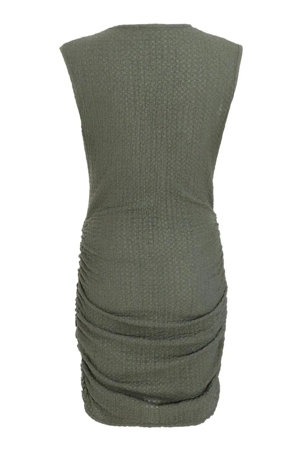 Quiz Summer Dresses|Mini Dresses>Khaki Popcorn Knot Front Bodycon Mini Dress
