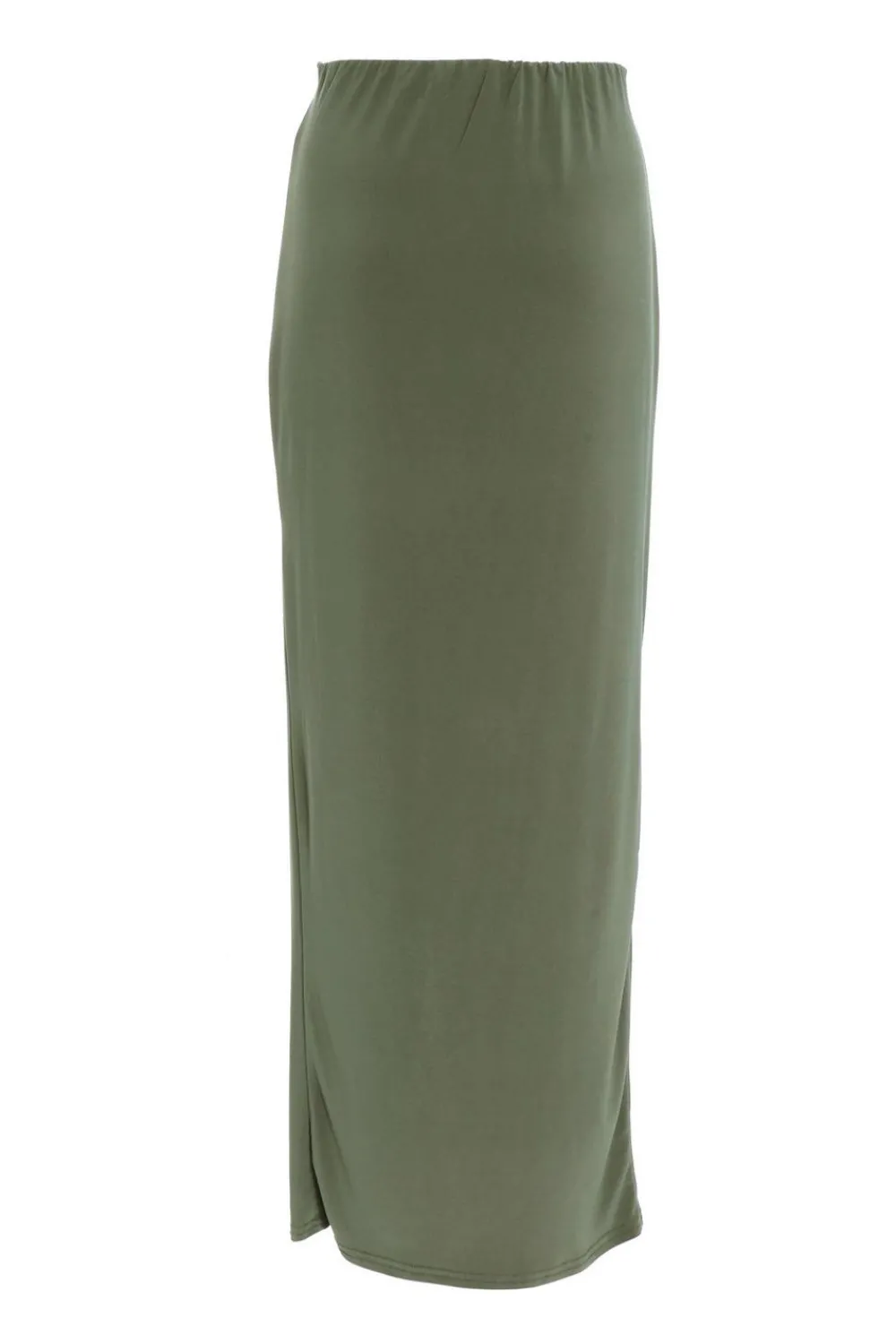 Quiz Skirts|Going Out>Ruched Split Maxi Skirt