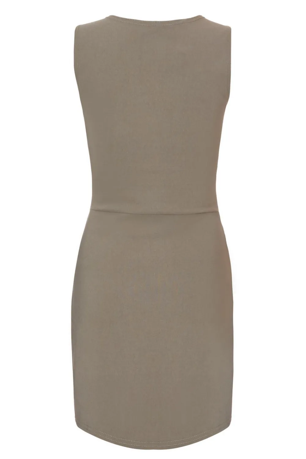 Quiz Going Out|Dresses>Khaki Square Neck Mini Dress