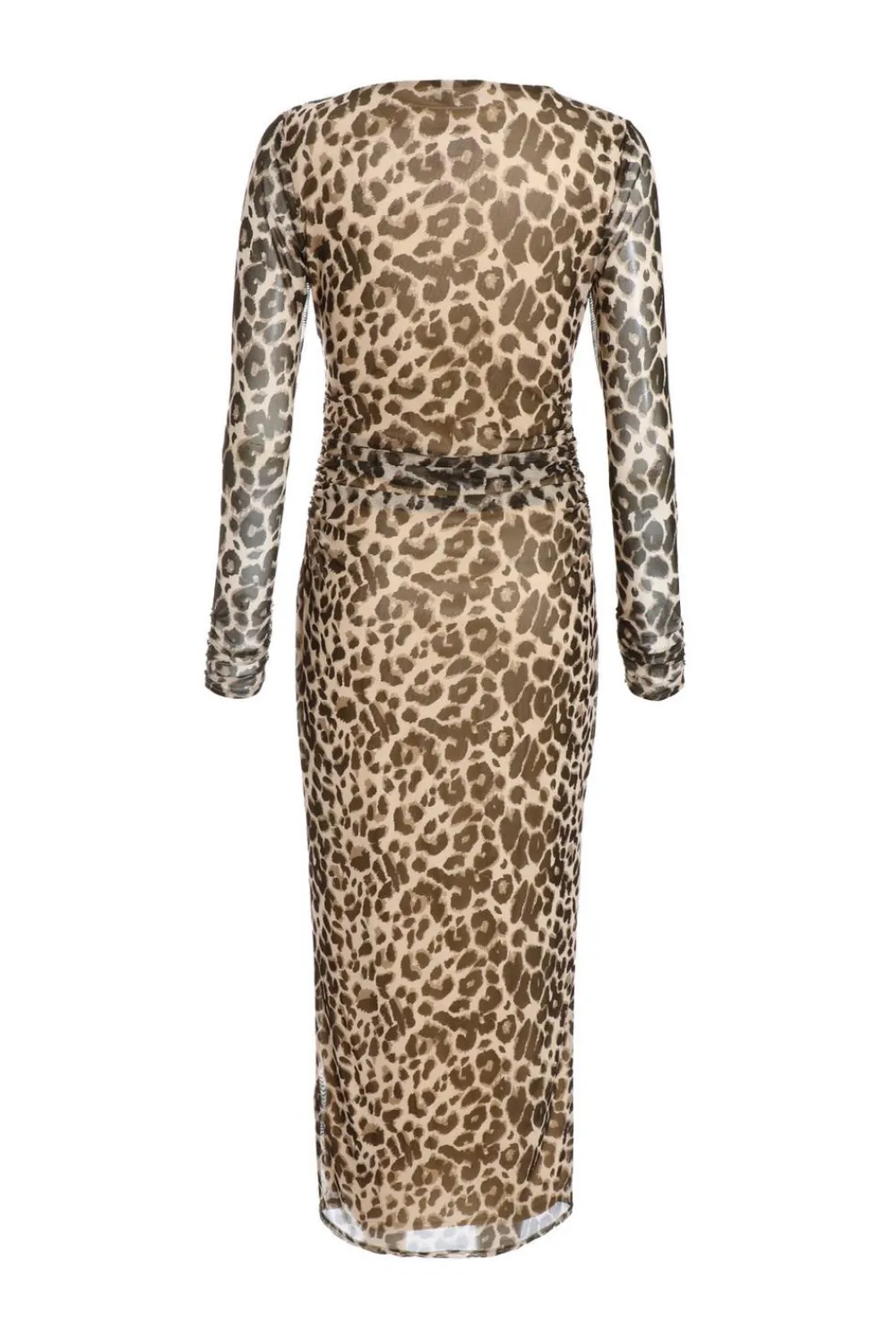 Quiz Midi Dresses|Going Out Dresses>Leopard Print Mesh Midaxi Dress