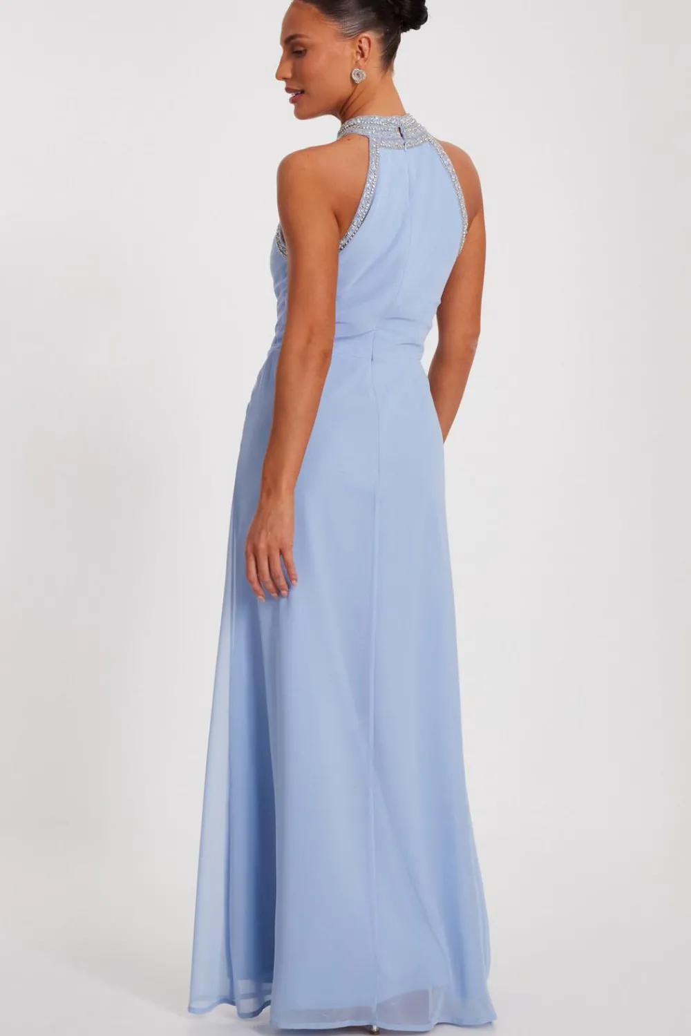 Quiz Prom Dresses|Prom & Ball>Embellished Chiffon Maxi Dress