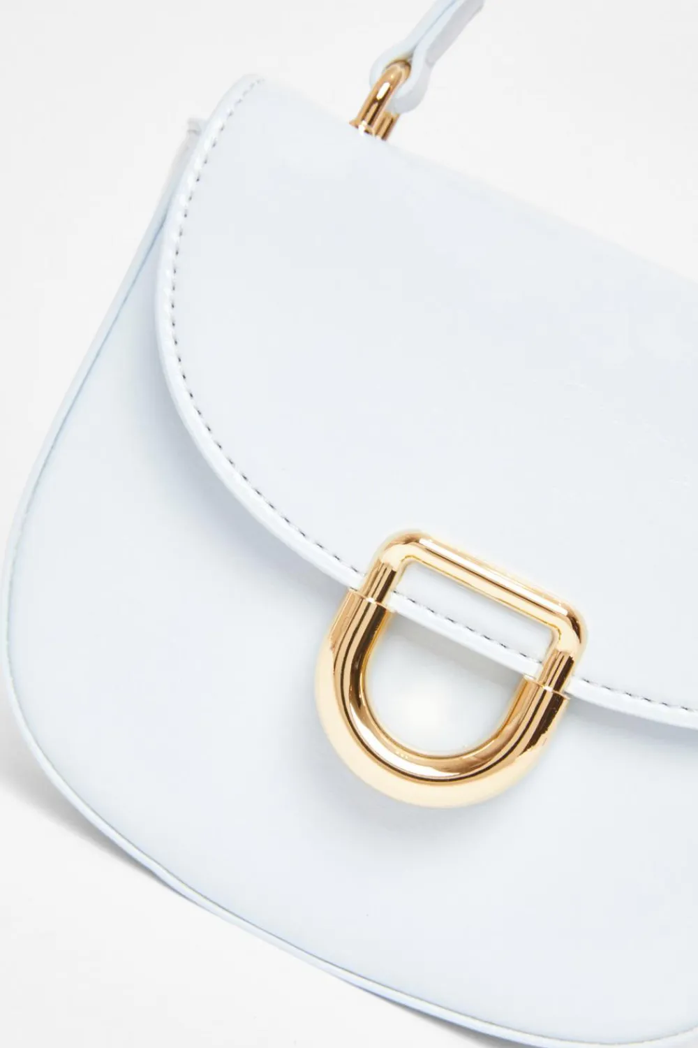 Quiz Bags|Shoe & Bag Sets>Light Faux Leather Top Handle Bag