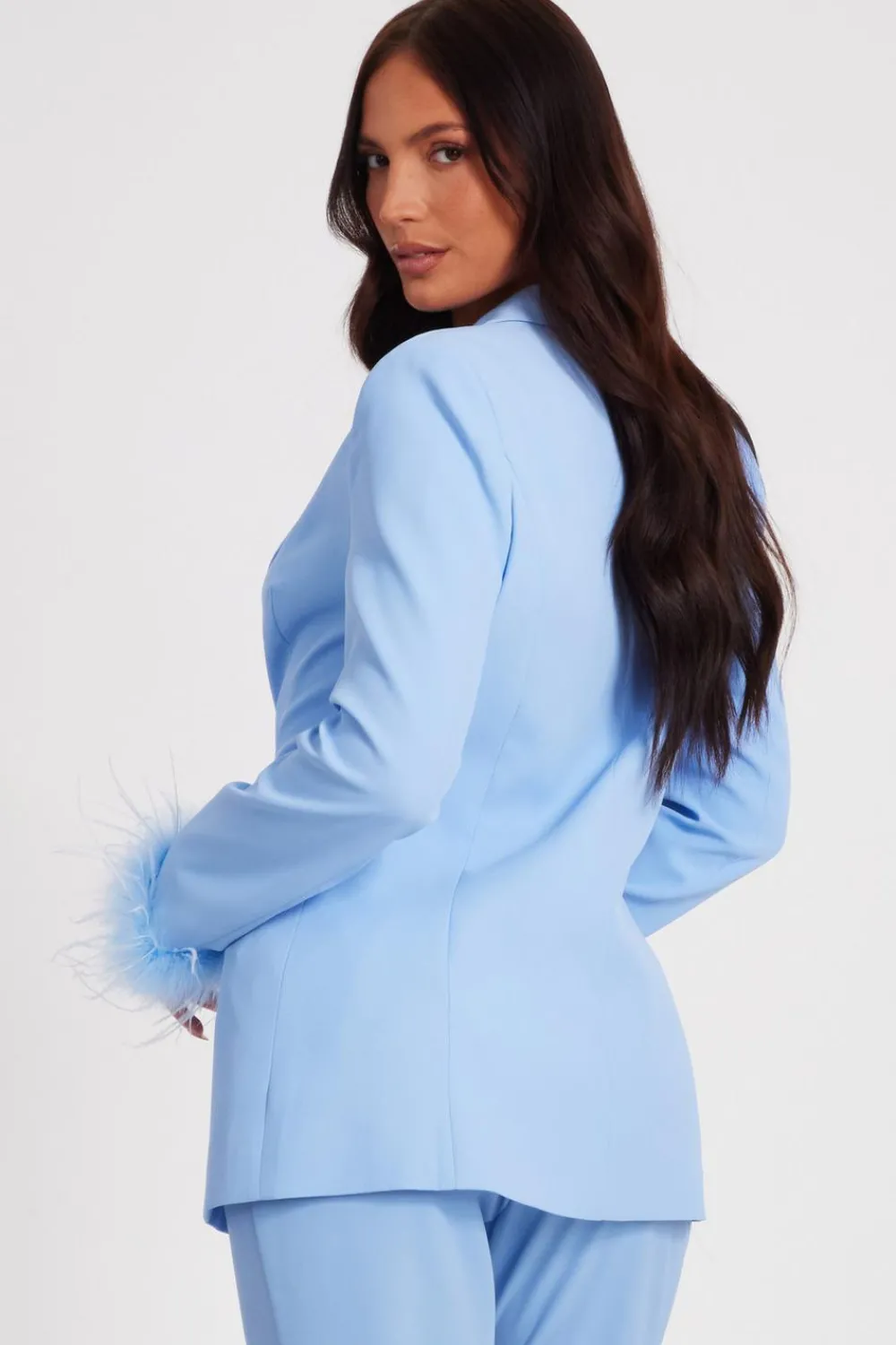 Quiz Day At The Races|Christening Guest>Feather Trim Blazer