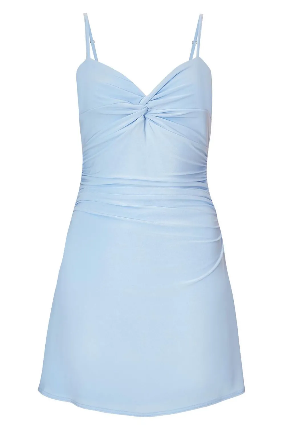 Quiz Summer Clothes|Holiday>Knot Front Mini Dress