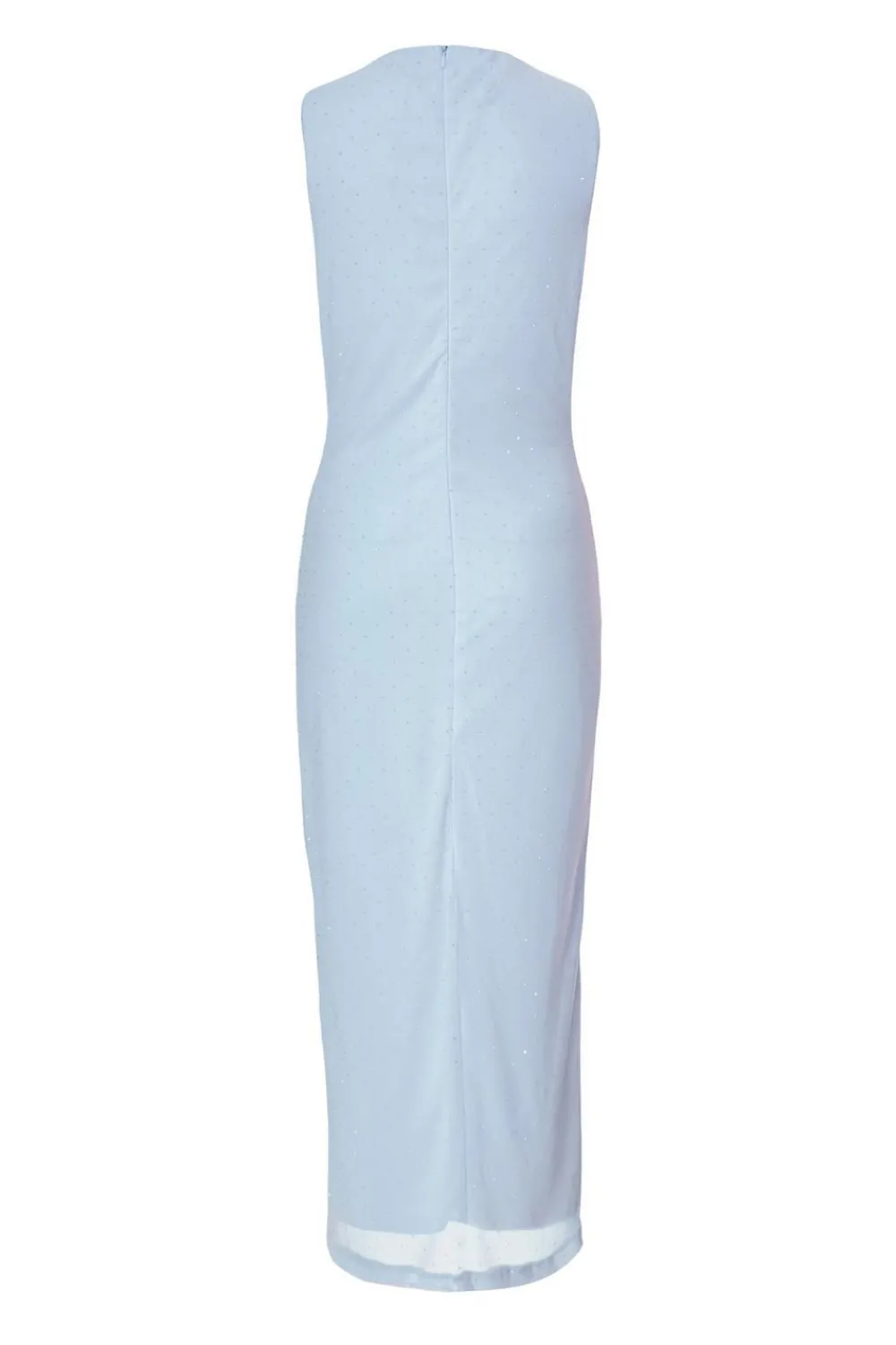 Quiz Day At The Races|Summer Clothes>Light Blue Mesh Embellished Midaxi Dress