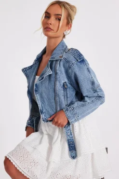 Quiz Summer Clothes|Jackets & Coats>Biker Jacket