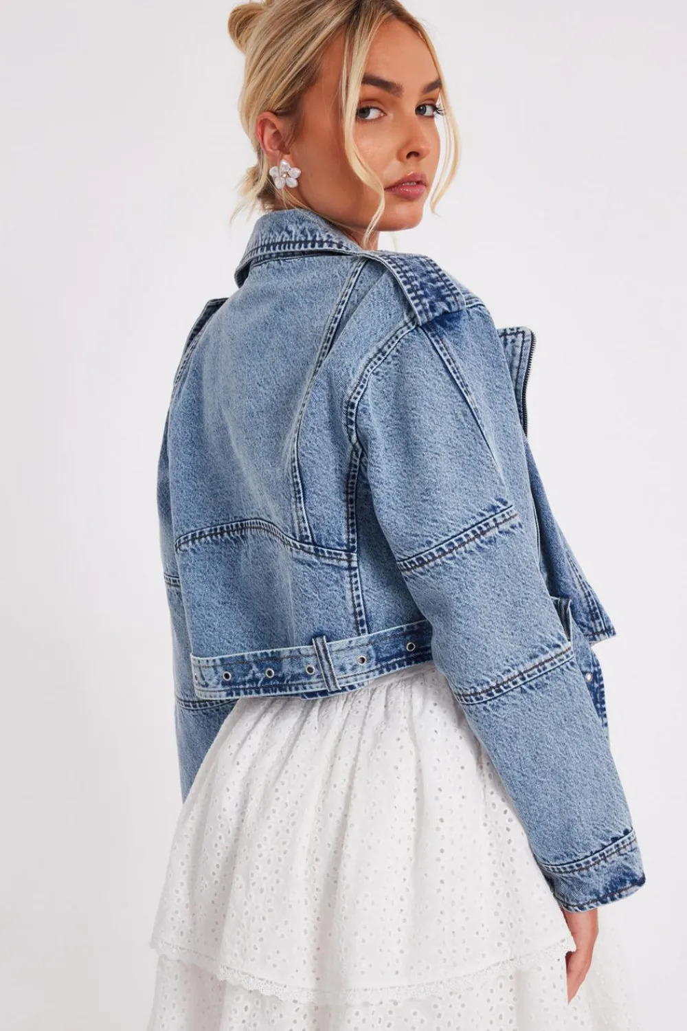 Quiz Summer Clothes|Jackets & Coats>Biker Jacket