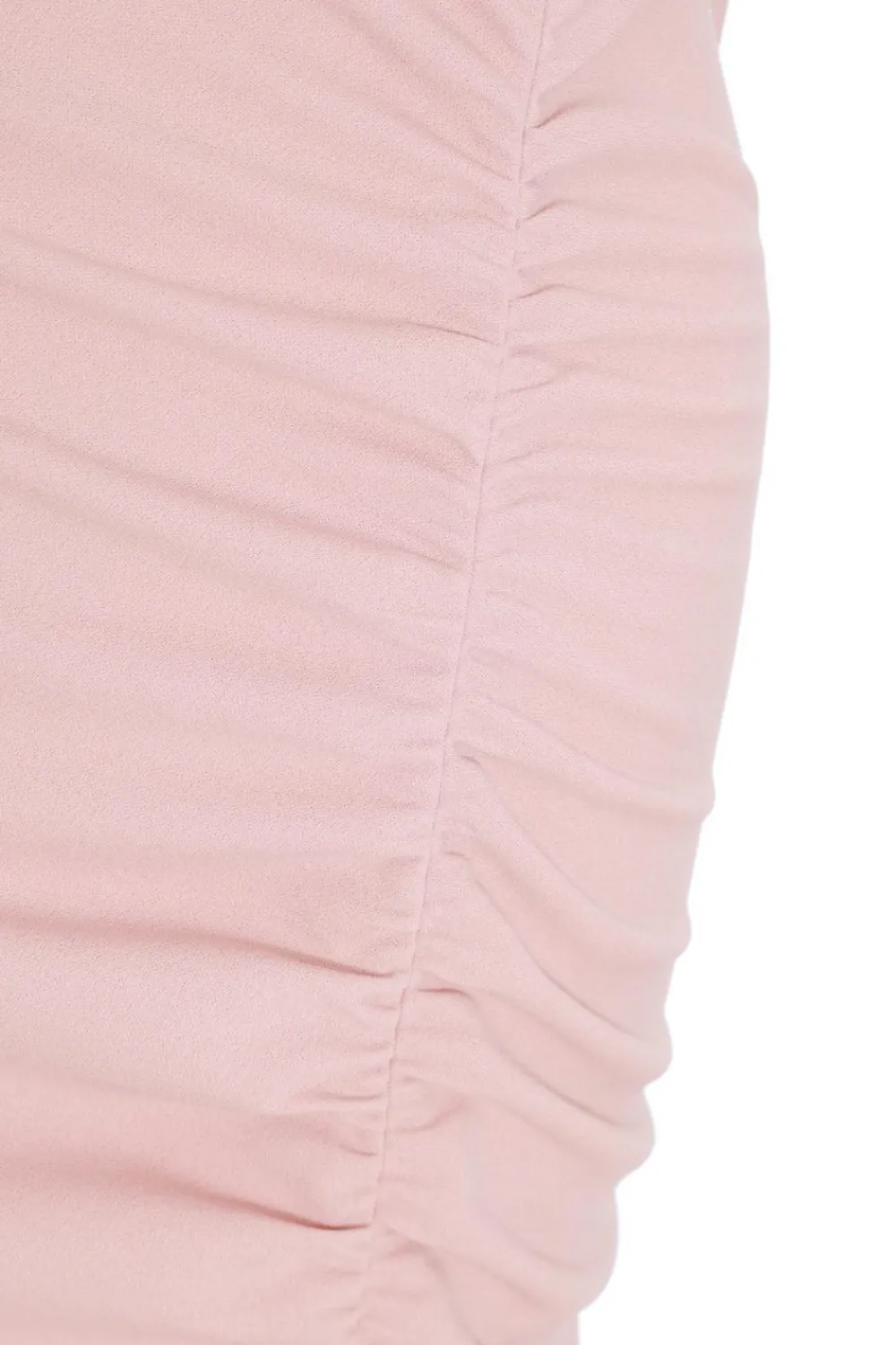 Quiz Prom & Ball|Wrap Dresses>Light Pink Diamante Ruched Maxi Dress