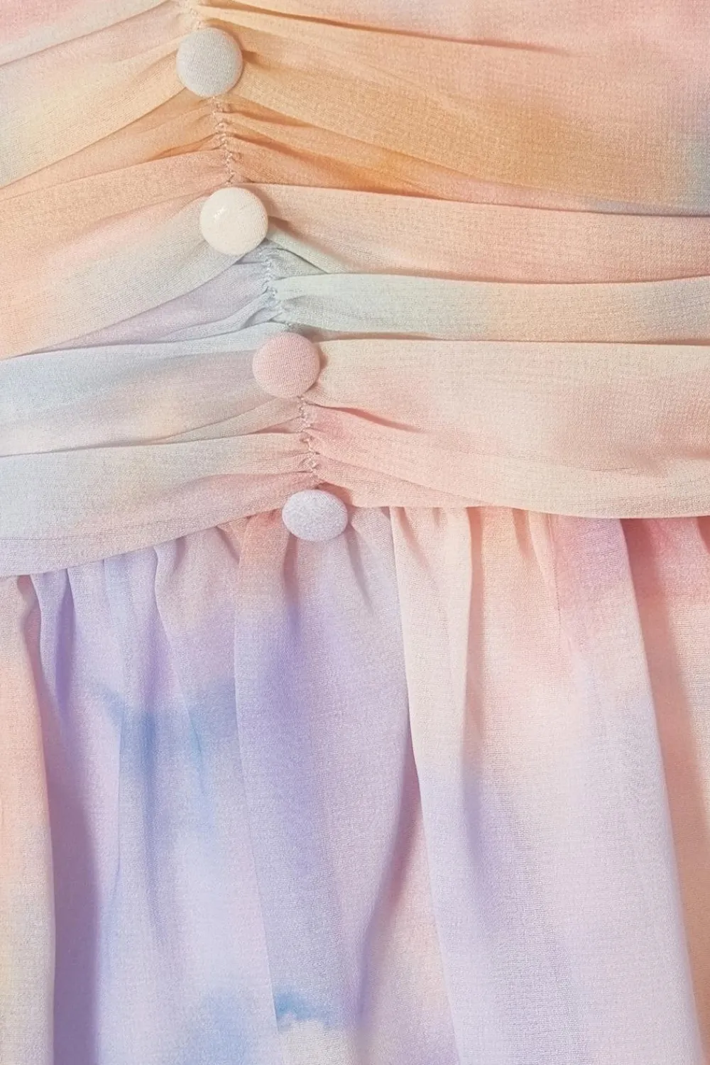 Quiz Playsuits|Summer Clothes>Light Pink Tie Dye Tiered Playsuit