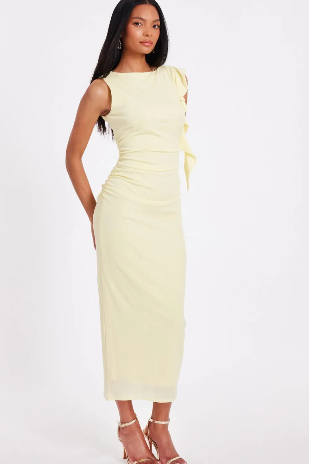 Quiz Holiday|Going Out>Frill Midi Dress