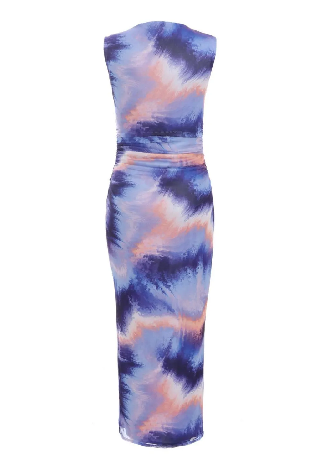 Quiz Midi Dresses|Maxi Dresses>Lilac Abstract Print Mesh Midaxi Dress