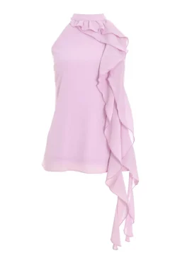 Quiz Summer Tops|Shirts & Blouses>Chiffon Frill Drape Top