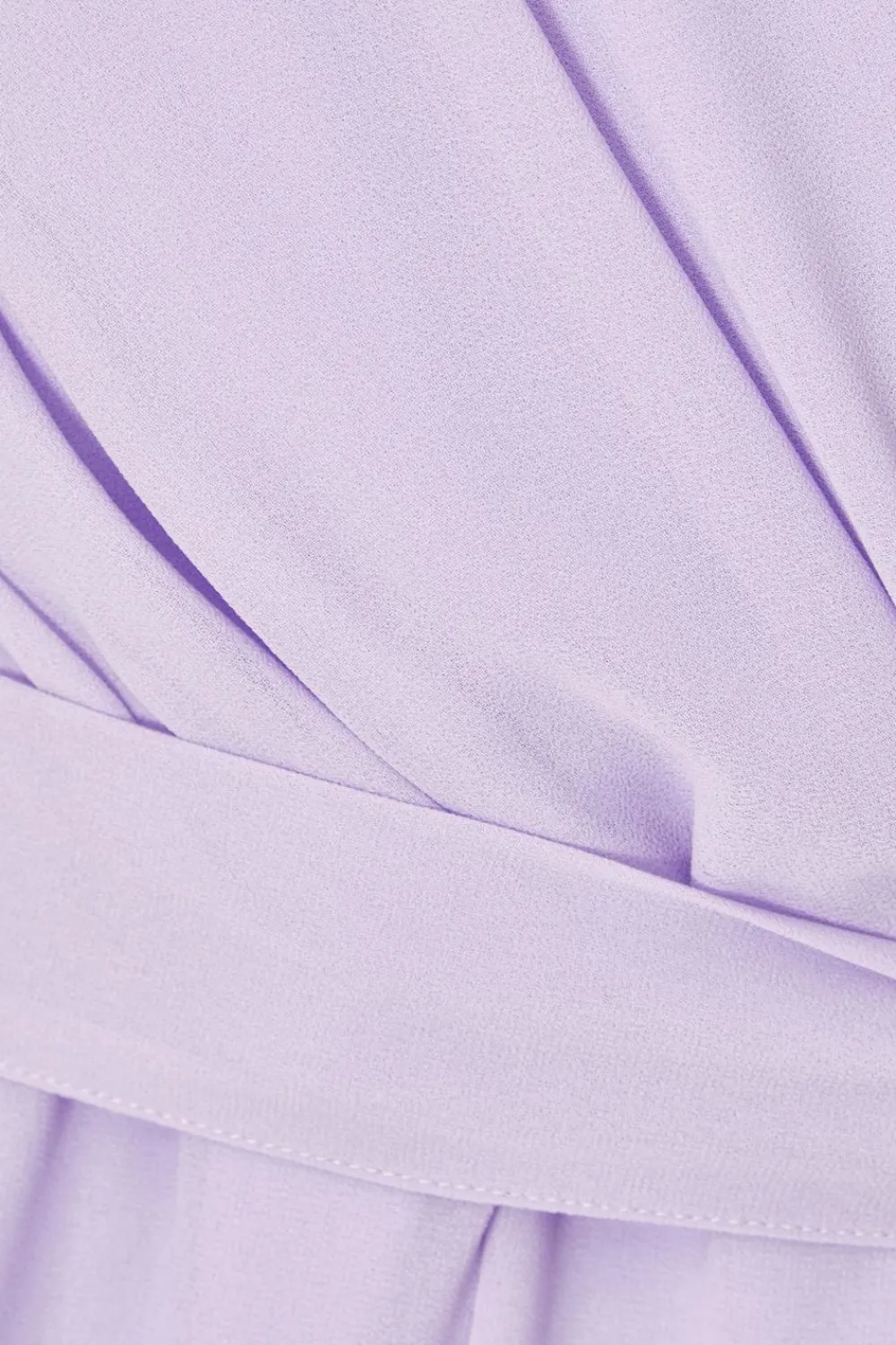 Quiz Playsuits|Day At The Races>Lilac Chiffon Long Sleeve Playsuit