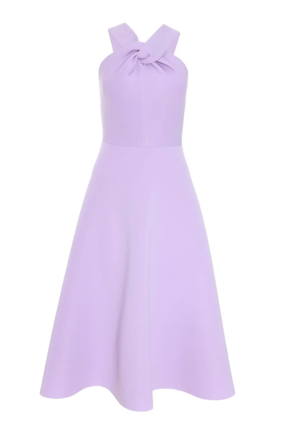 Quiz Prom & Ball|Evening Dresses>Lilac Halter Neck Skater Midi Dress
