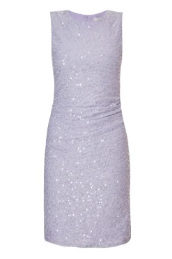 Quiz Going Out|Dresses>Lilac Sequin Mini Dress
