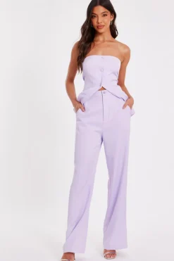 Quiz Day At The Races|Christening Guest>Lilac Tailored Trousers