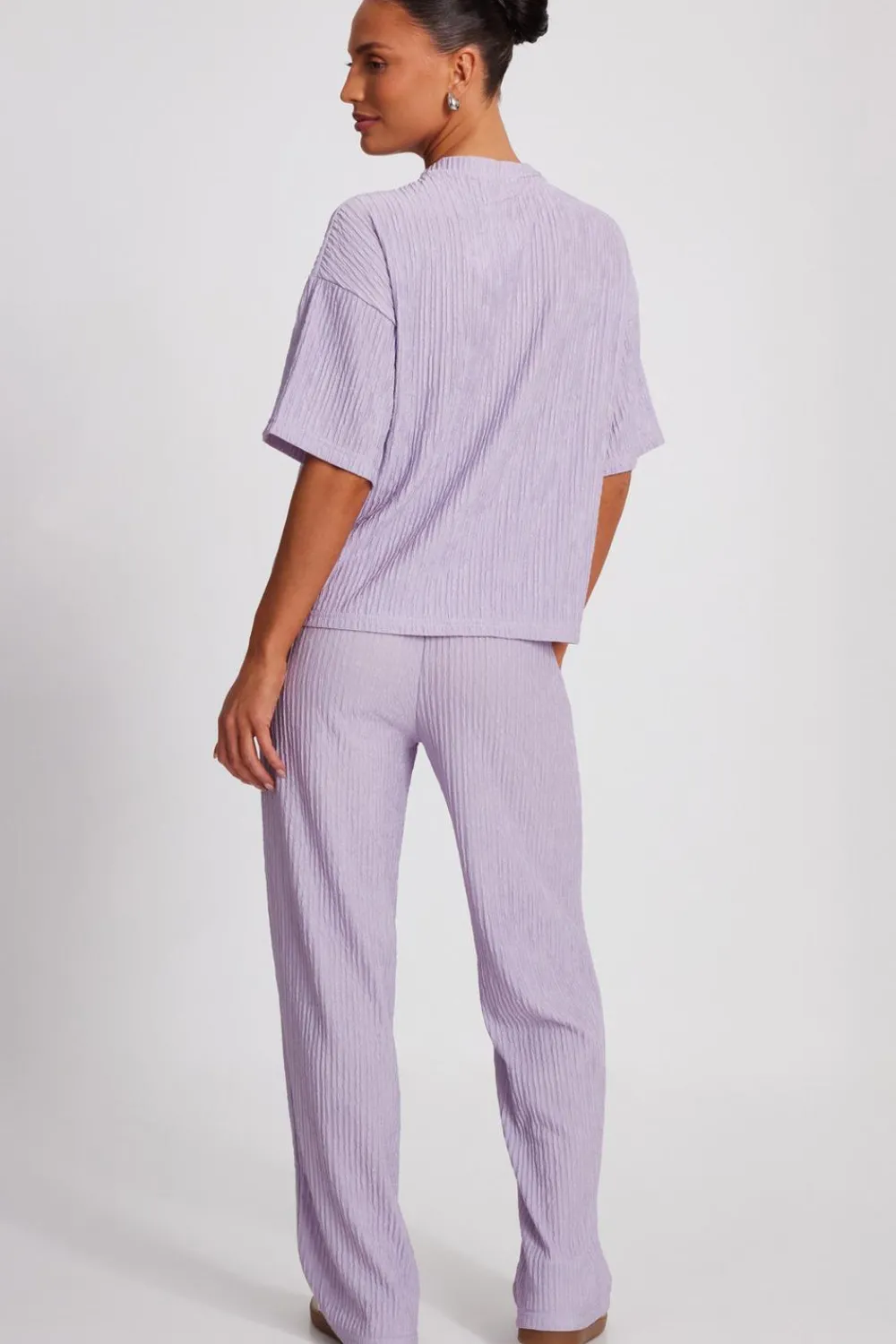 Quiz T-Shirts|Summer Tops>Textured T-Shirt