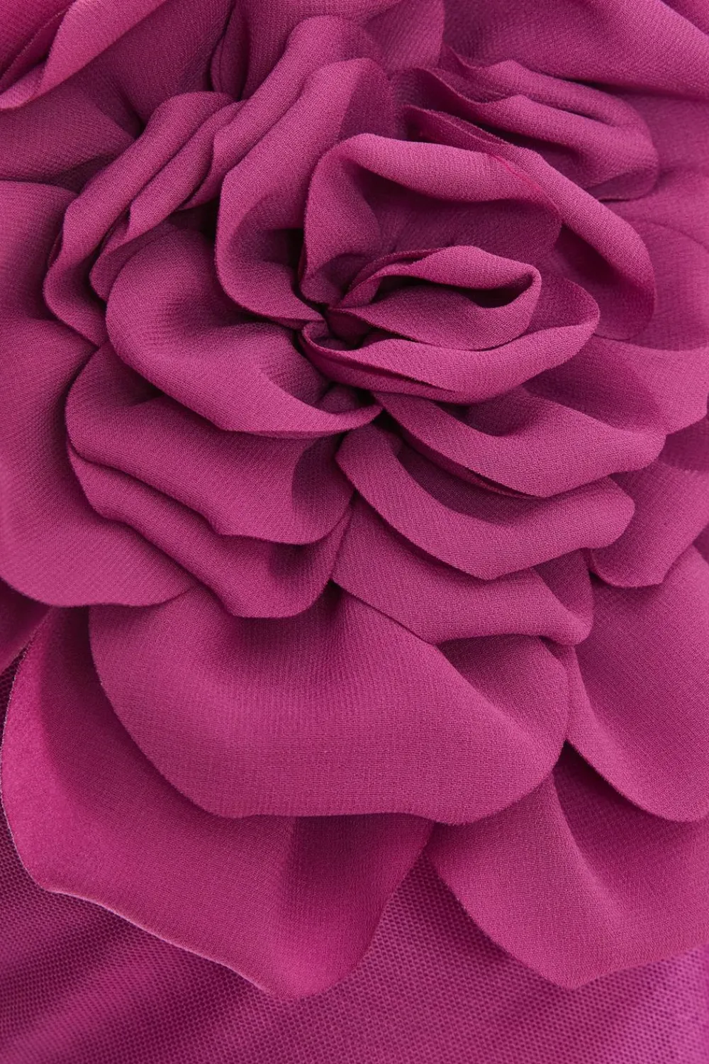 Quiz Prom Dresses|Prom & Ball>Magenta Mesh Corsage Maxi Dress