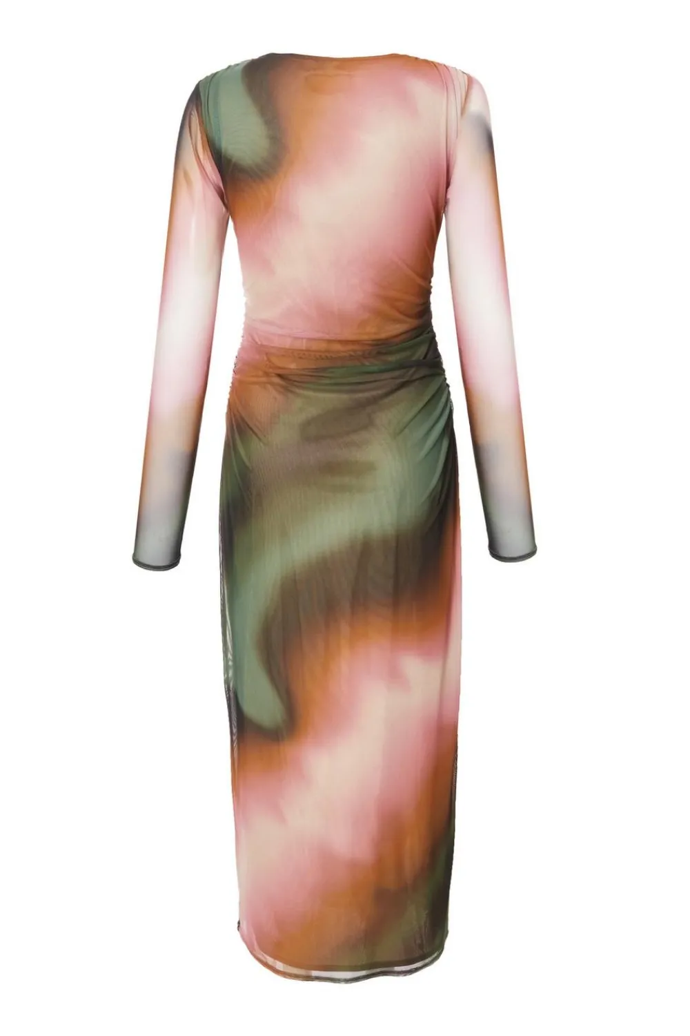 Quiz Summer Clothes|Modest>Mesh Marble Print Midaxi Dress