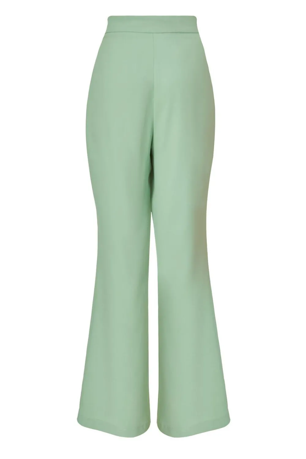 Quiz Day At The Races|Christening Guest>Mint Flared Tailored Trousers