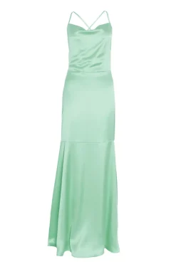 Quiz Prom Dresses|Prom & Ball>Satin Cross Back Maxi Dress