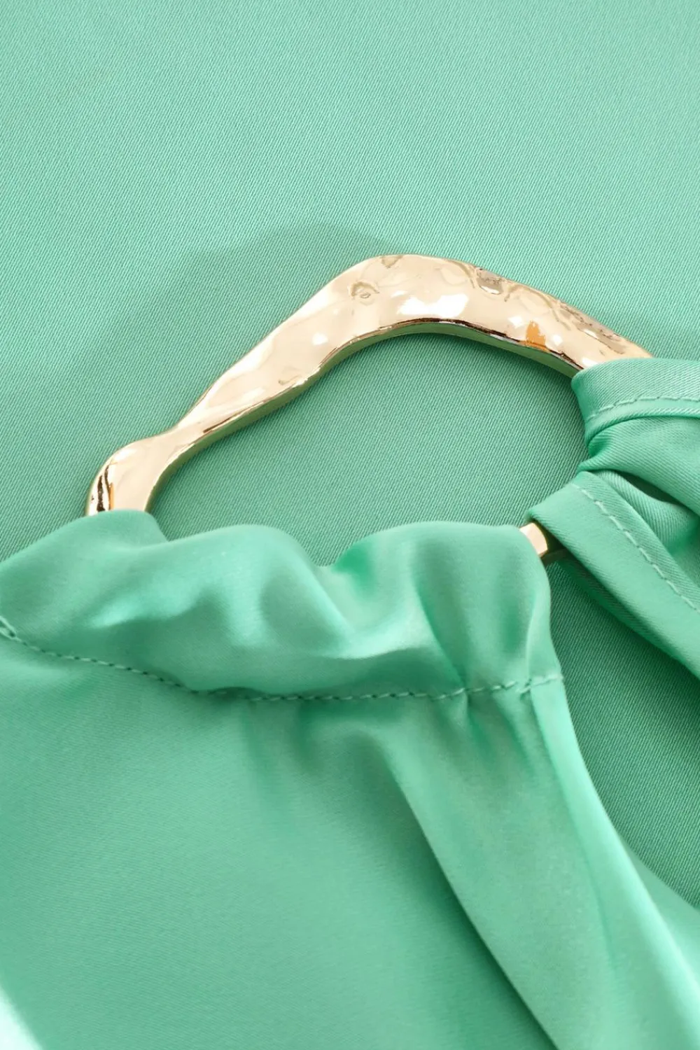 Quiz Summer Tops|Tops>Mint Satin Vest Top