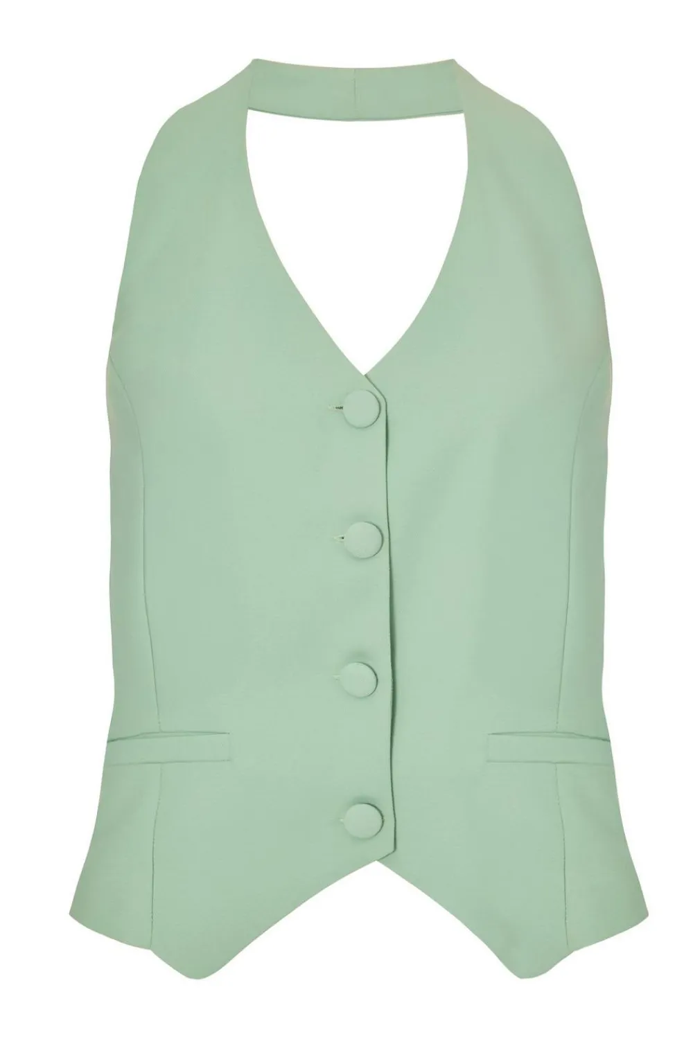 Quiz Waistcoat|Going Out Tops>Mint Tailored Waistcoat