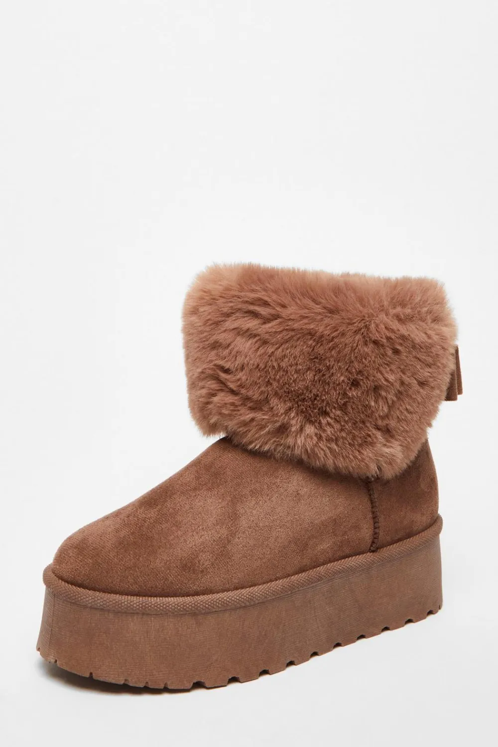 Quiz Boots>Faux Suede Ankle Boots