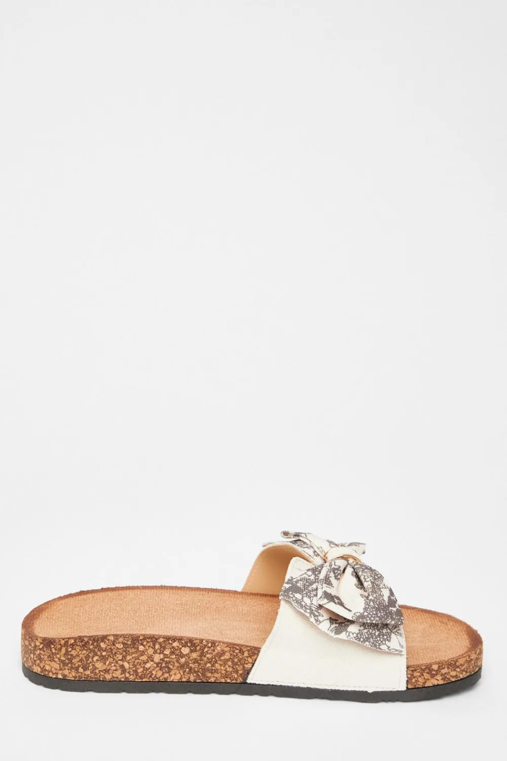 Quiz Sandals|Holiday Shoes>Bow Flat Sandals