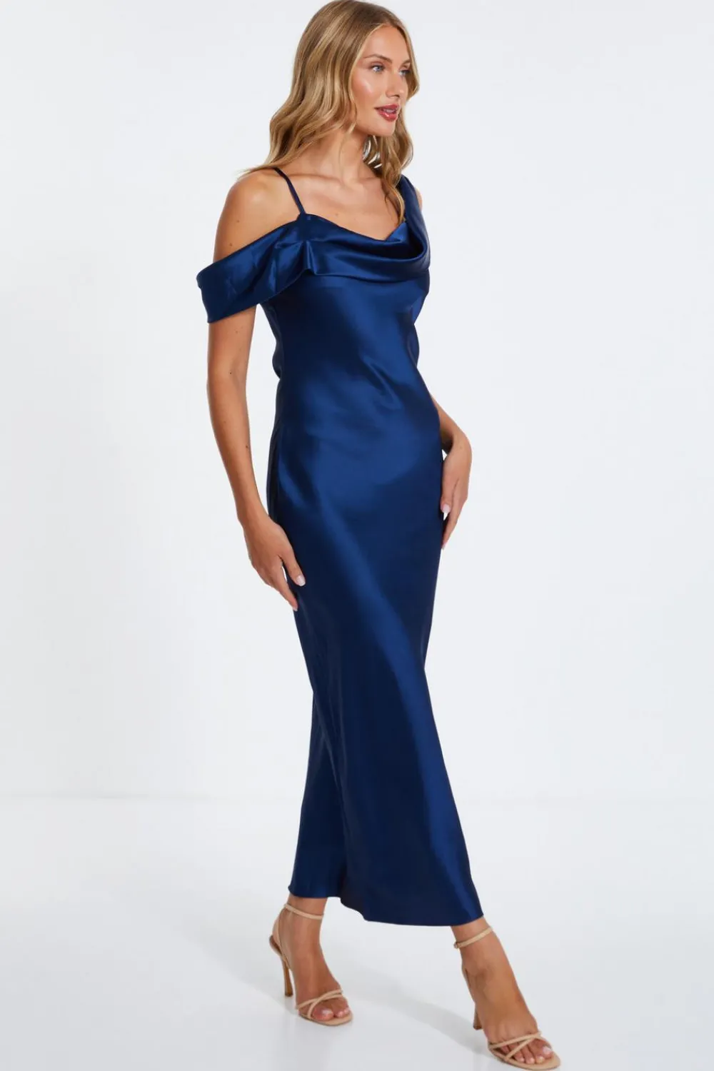 Quiz Prom Dresses|Prom & Ball>Asymmetric Cowl Midaxi Dress