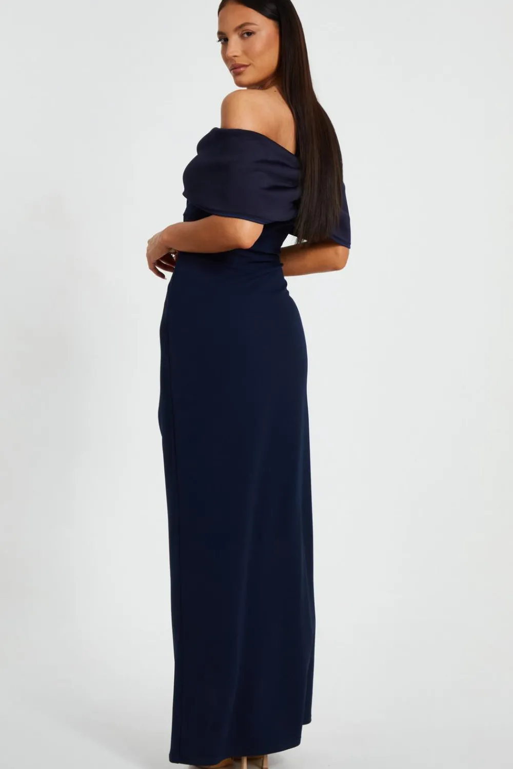 Quiz Prom Dresses|Prom & Ball>Bardot Front Wrap Maxi Dress
