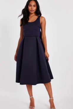 Quiz Day At The Races|Christening Guest>Bow Back Midi Dress